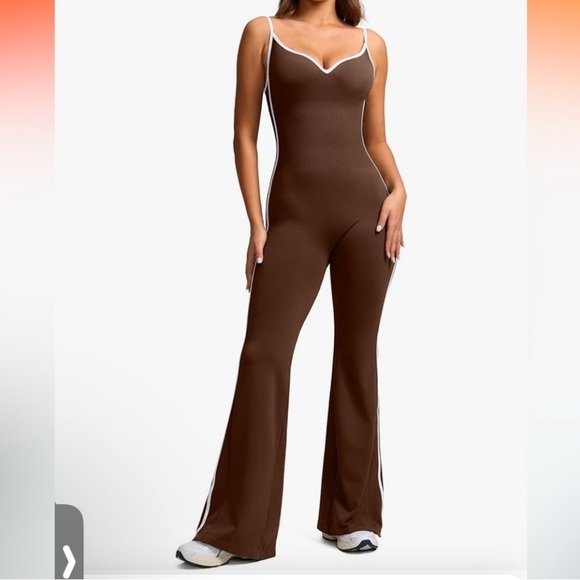Vilanva Brown Women's Jumpsuit Size Medium NWT - Picture 7 of 7